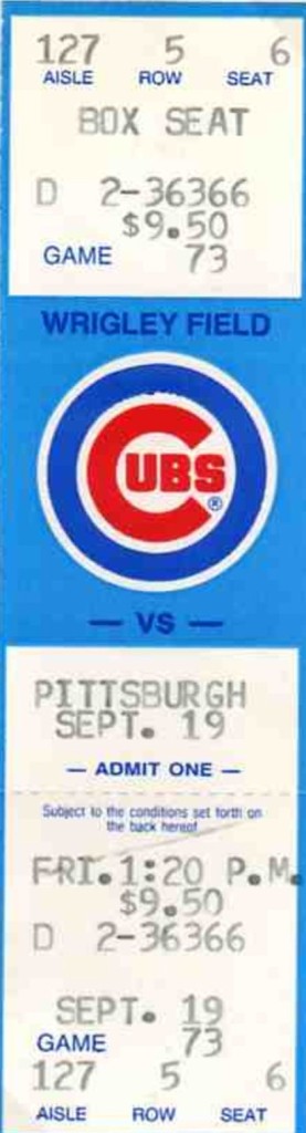 cub ticket