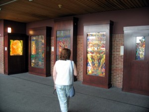 Stained glass museum