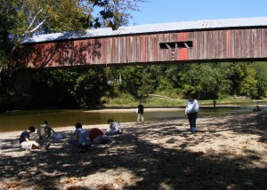 Sunday afternoon by Cox Ford Bridge