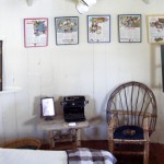 bedroom of the Pickle Barrel House