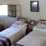 bedroom of the Pickle Barrel House