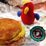 Ham, egg and cheddar at Earl of Sandwich in Downtown Disney, Florida (1/18/13) 8 (A very good breakfast sandwich)