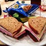 Hincapie Hammie at Bikes, Beans and Bordeaux in Orlando, Florida (1/19/13) 7 (It had raspberry preserves on it, which seemed like a good idea at first but began to overwhelm the sandwich before long)