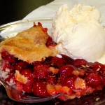 Cherry — The Purple Pie Place — Custer, South Dakota (9/14/12) 7 — As with all the pies here, the crust was mediocre but the filling was very good.