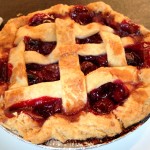Cherry — Frank's Karma Cafe, Wauconda, Illinois (11/3/12) 7 (They didn't sell slices, just mini pies that were the size of two big slices. The crust was made from lard. It was very crumbly and didn't have a lot of taste.)