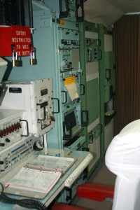 Inside the bunker