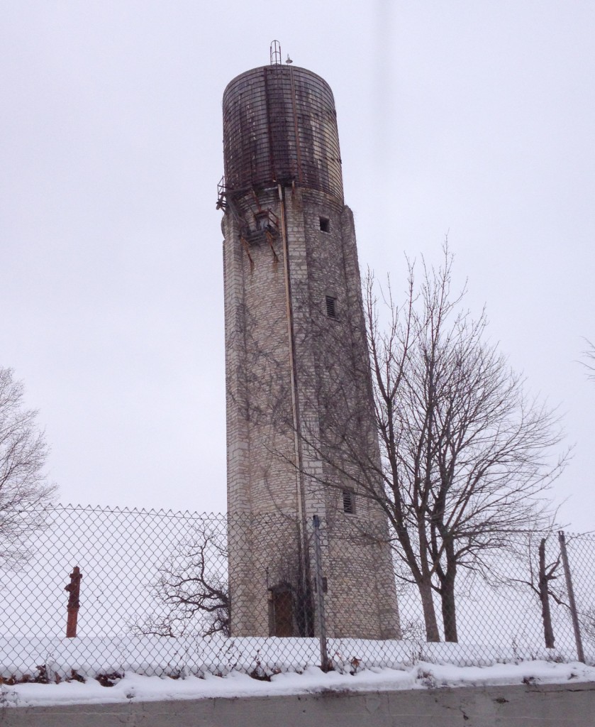 Burlington water tower