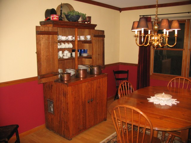 Finished dining room