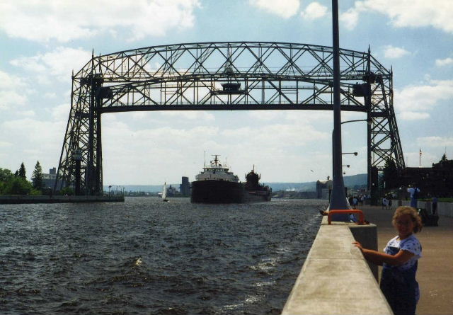 Aerial lift bridge - Duluth, Minnesota
