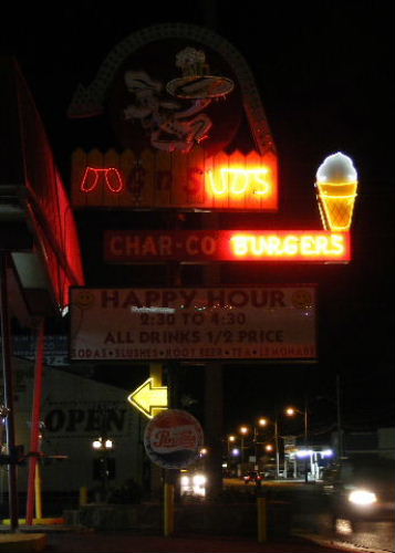 With advertising like this, is it any wonder the place was empty?
