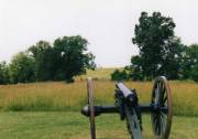 Perryville Battlefield - the cannon on the hill in the distance is the cannon in the third photo